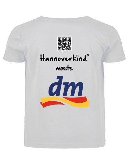 Hannoverkind meets dm Kinder T-Shirt weiß