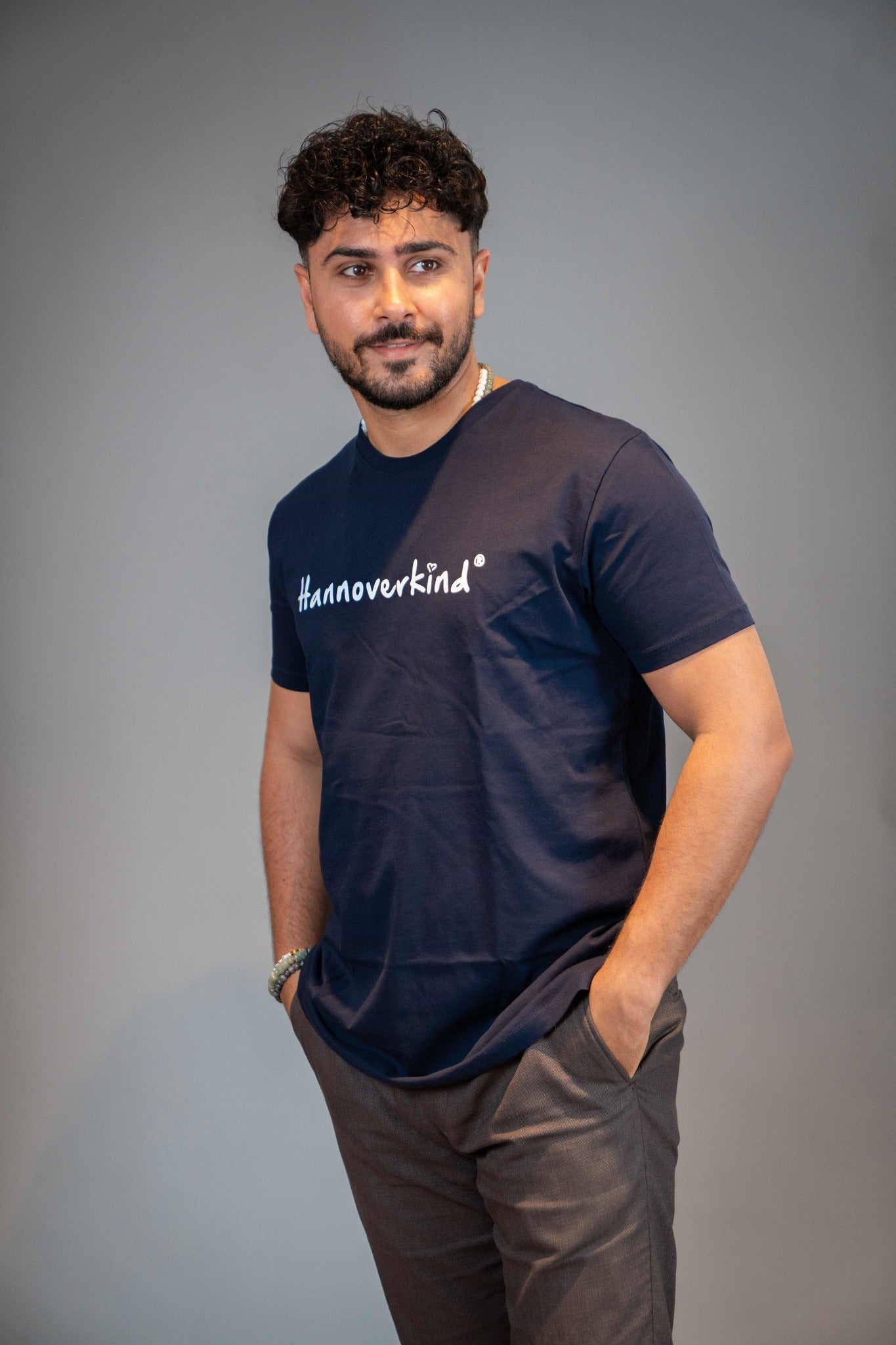 Unisex TShirt Olive dunkelblau