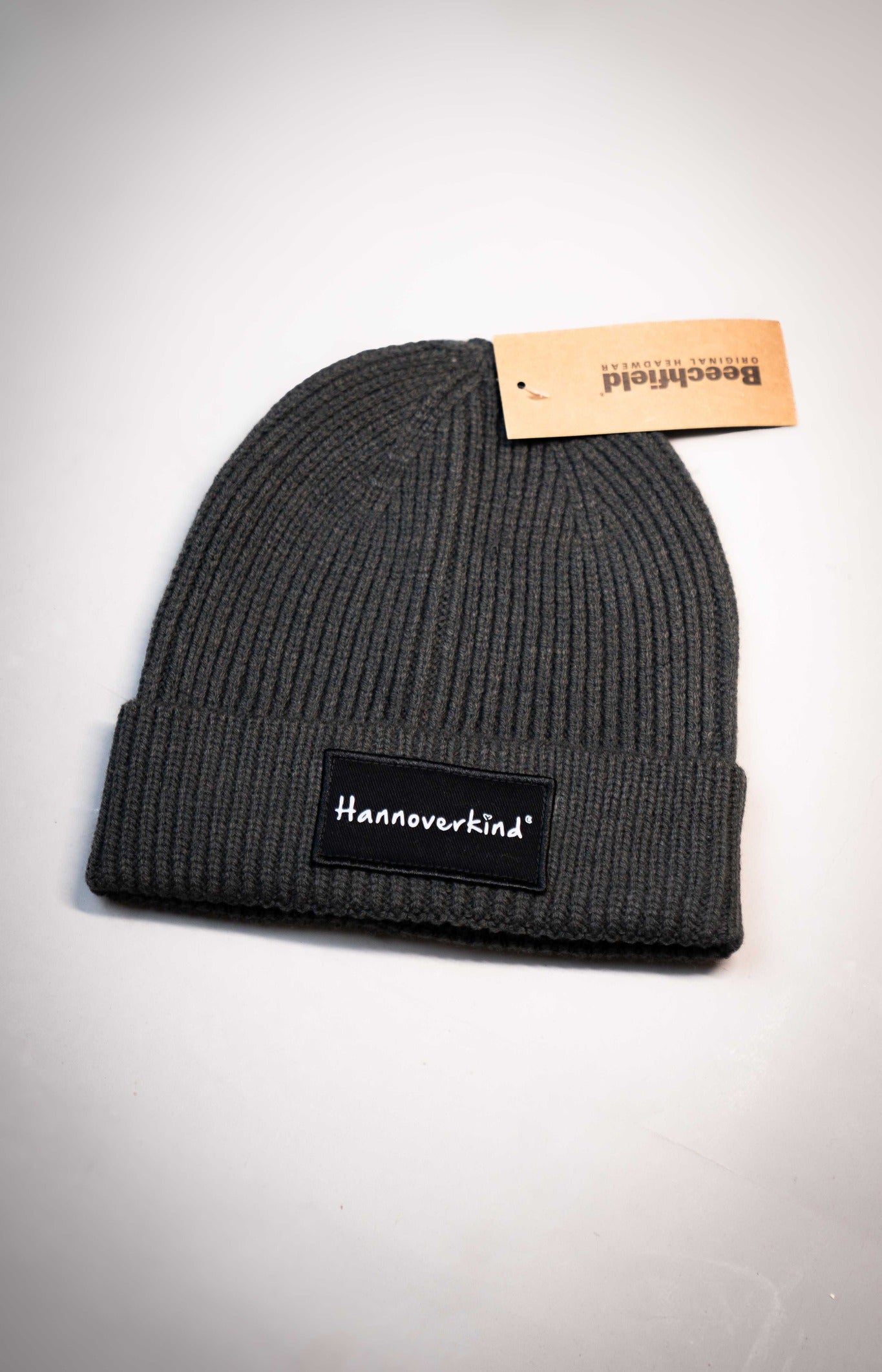 Hannoverkind Wintermütze dunkelgrau