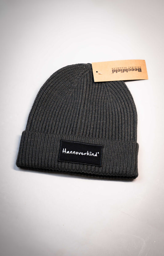 Hannoverkind Wintermütze dunkelgrau