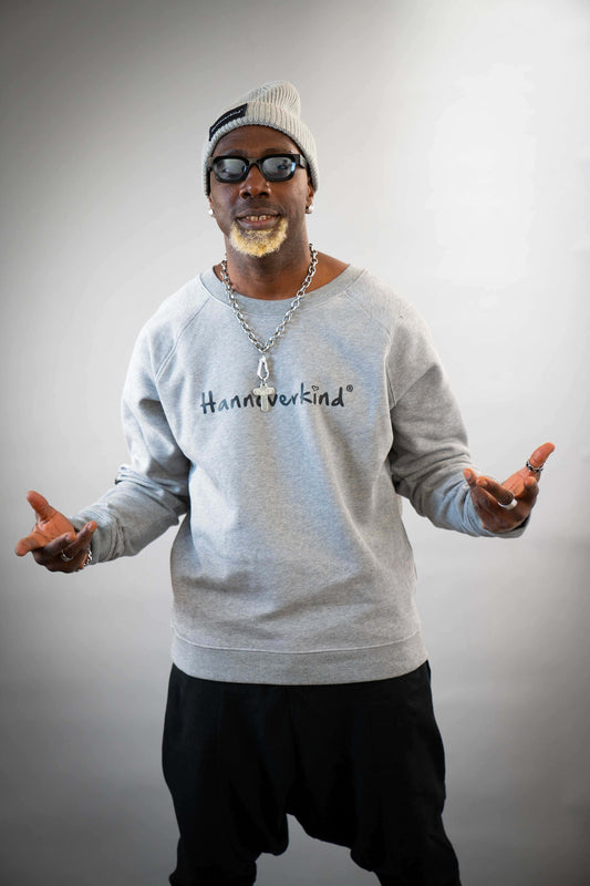 Hannoverkind Unisex Sweater one size fits all (oversized) grau