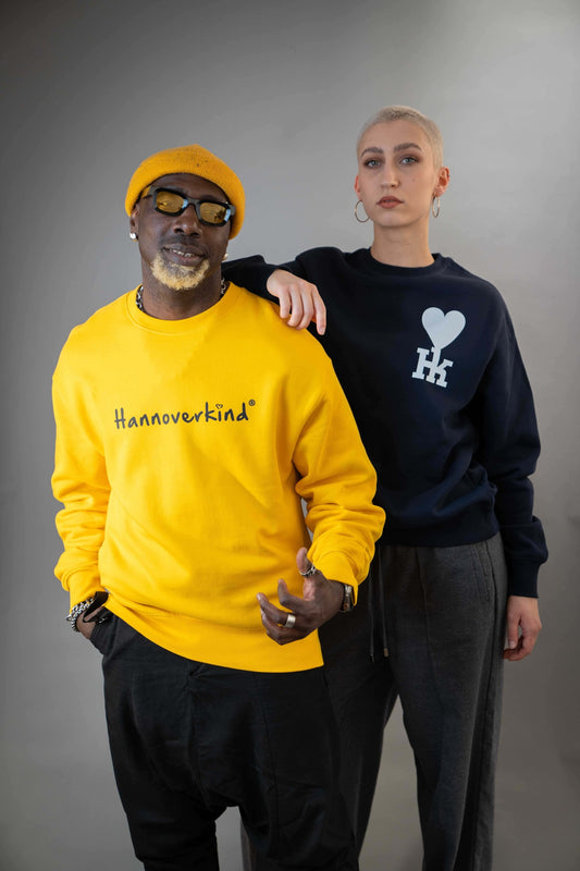 Hannoverkind Unisex Sweater one size fits all (oversized) gelb