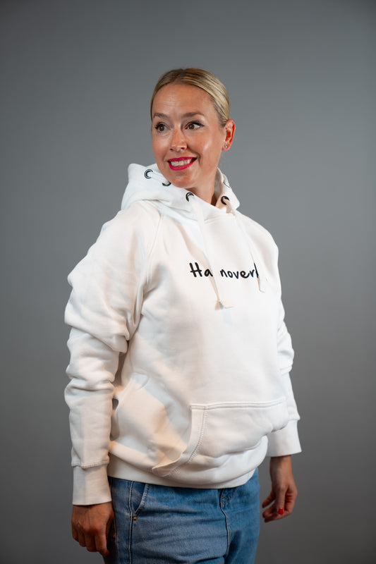 Hannoverkind Unisex Hoodie Weiß