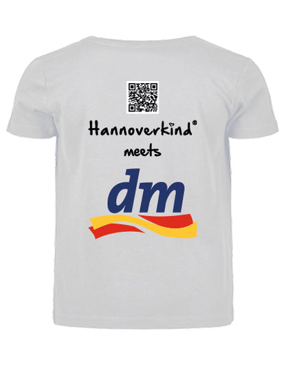 Hannoverkind meets dm Kinder T-Shirt weiß