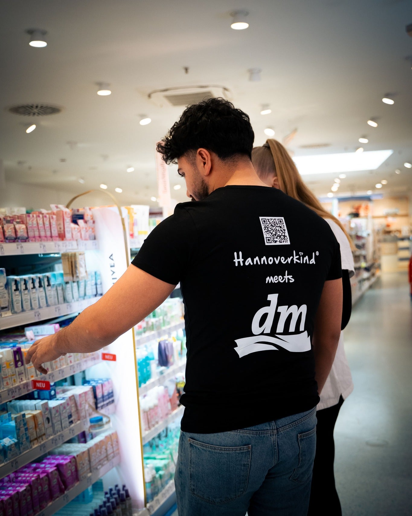 Hannoverkind meets dm Unisex TShirt schwarz