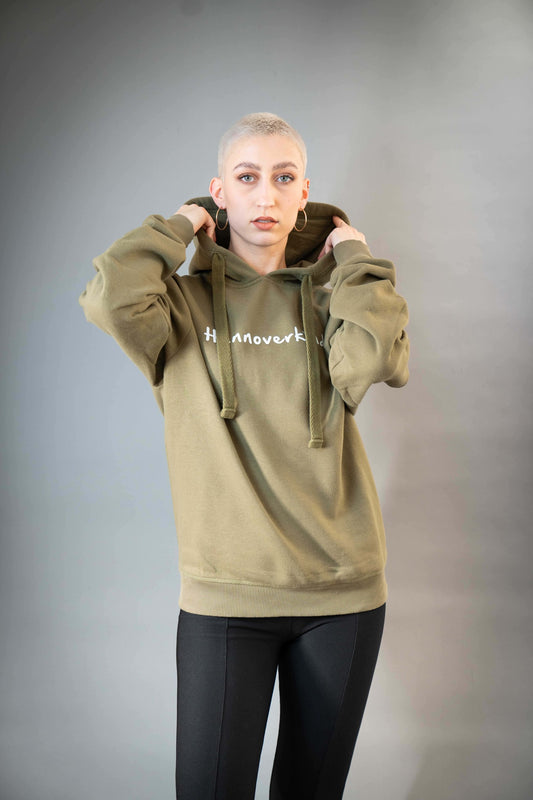 Hannoverkind Unisex Hoodie Khaki